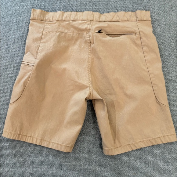 Mossimo Supply Co Tan Flat Front Shorts Classic Design - Picture 3 of 5